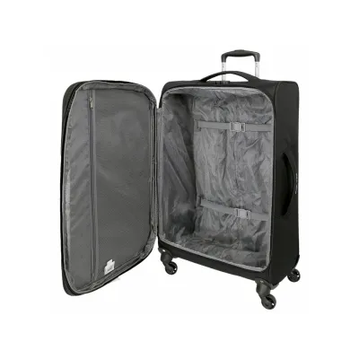 Textilný cestovný kufor ROLL ROAD ROYCE Black / Čierny, 66x43x26cm, 64L, 5019221 (medium) Textilný cestovný kufor ROLL ROAD ROYCE Black / Čierny, 66x43x26cm, 64L, 5019221 (medium)