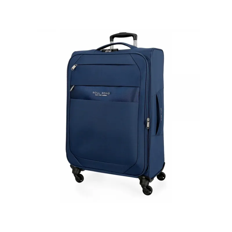 Textilný cestovný kufor ROLL ROAD ROYCE Blue / Modrý, 66x43x26cm, 64L, 5019223 (medium) Textilný cestovný kufor ROLL ROAD ROYCE Blue / Modrý, 66x43x26cm, 64L, 5019223 (medium)