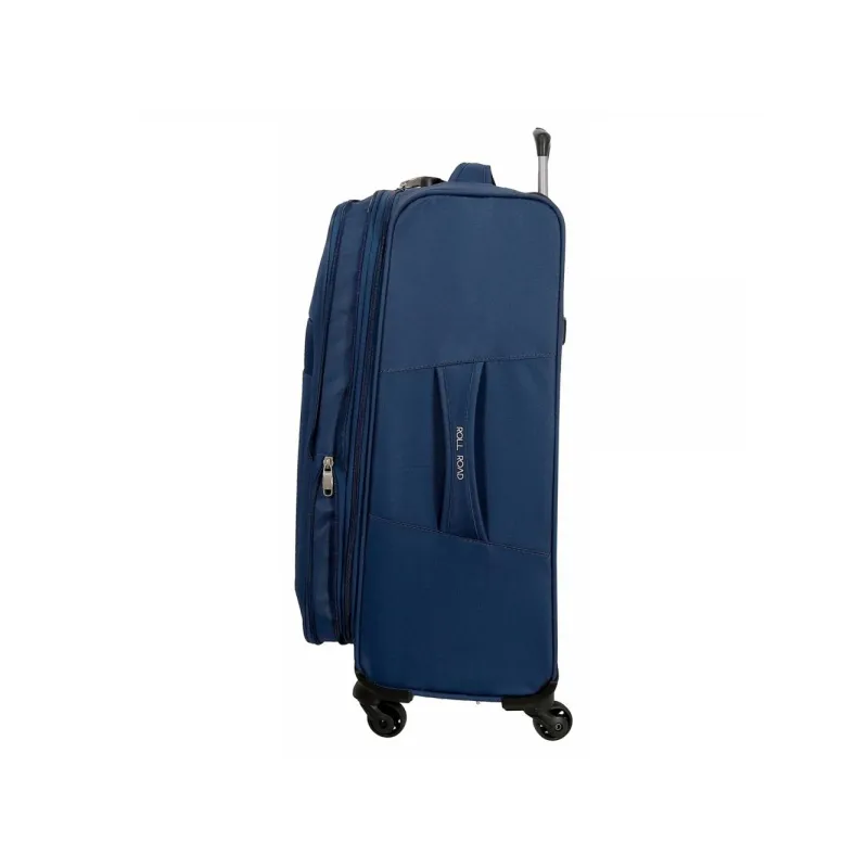 Textilný cestovný kufor ROLL ROAD ROYCE Blue / Modrý, 66x43x26cm, 64L, 5019223 (medium) Textilný cestovný kufor ROLL ROAD ROYCE Blue / Modrý, 66x43x26cm, 64L, 5019223 (medium)