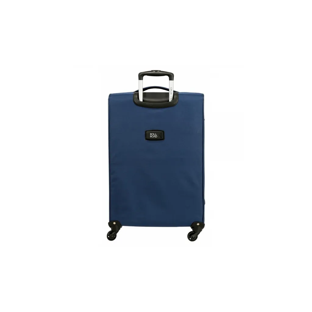 Textilný cestovný kufor ROLL ROAD ROYCE Blue, 66×43×26 cm, 64L – modrý, 5019223