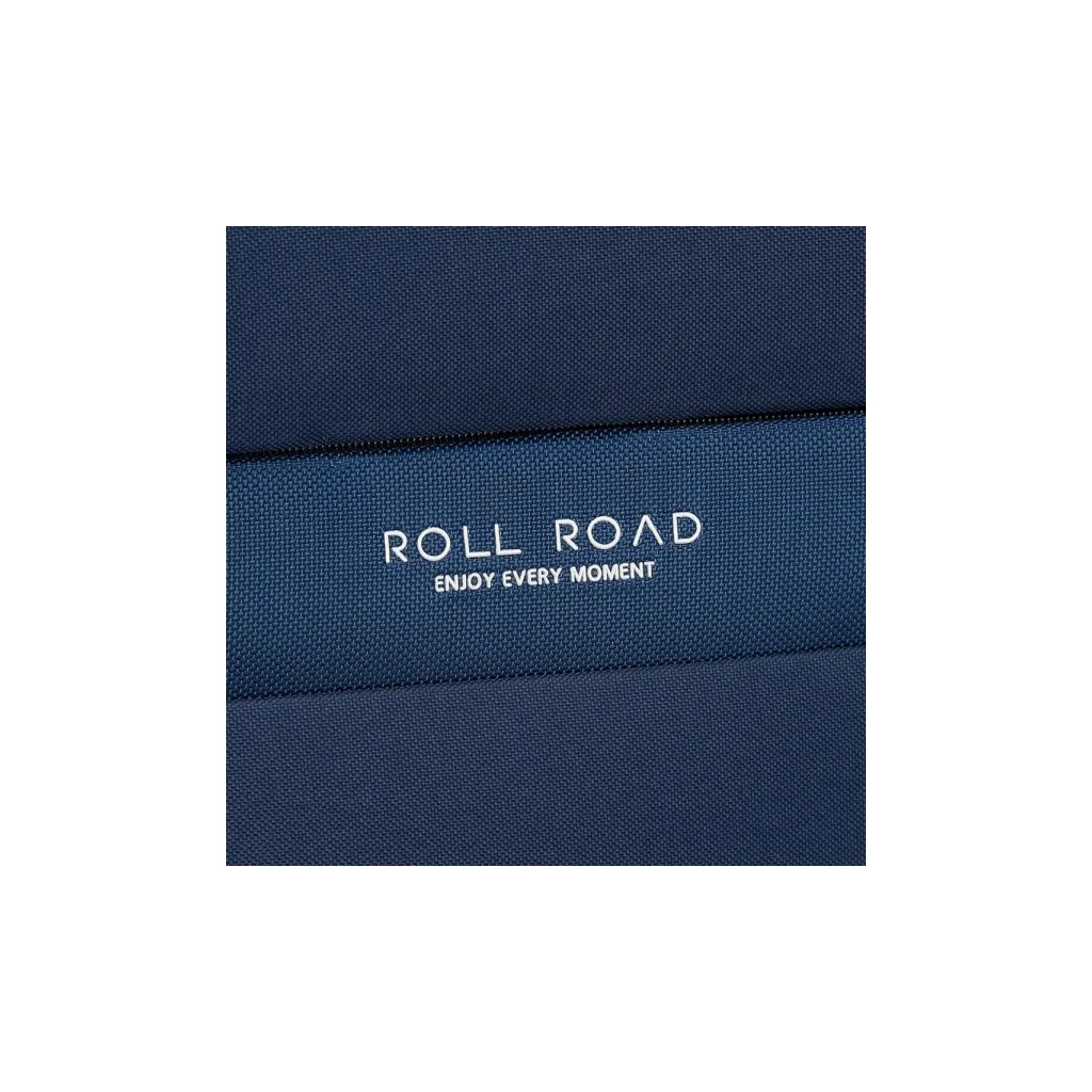 Textilní cestovní kufr ROLL ROAD ROYCE Blue / Modrý, 66x43x26cm, 64L, 5019223 (medium)