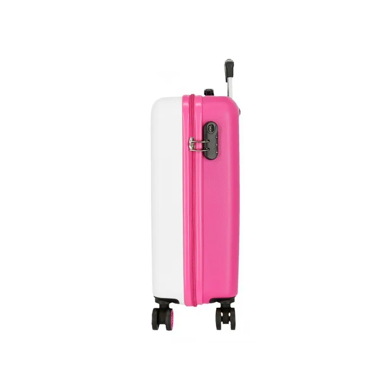 Sada luxusných detských ABS cestovných kufrov UNICORN White, 65cm/55cm, 4741664
