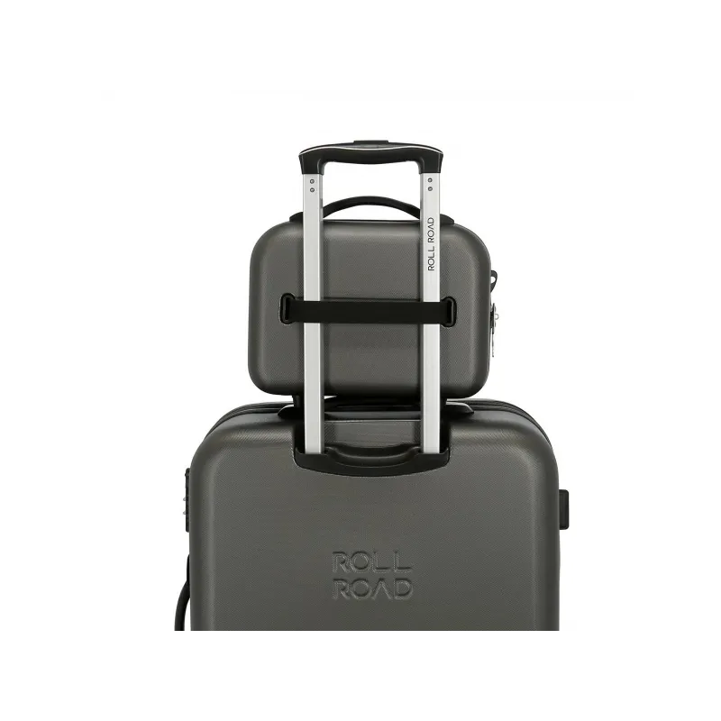 Movom India Anthracita, ABS Cestovný kozmetický kufrík, 21x29x15cm, 9L, 5083922