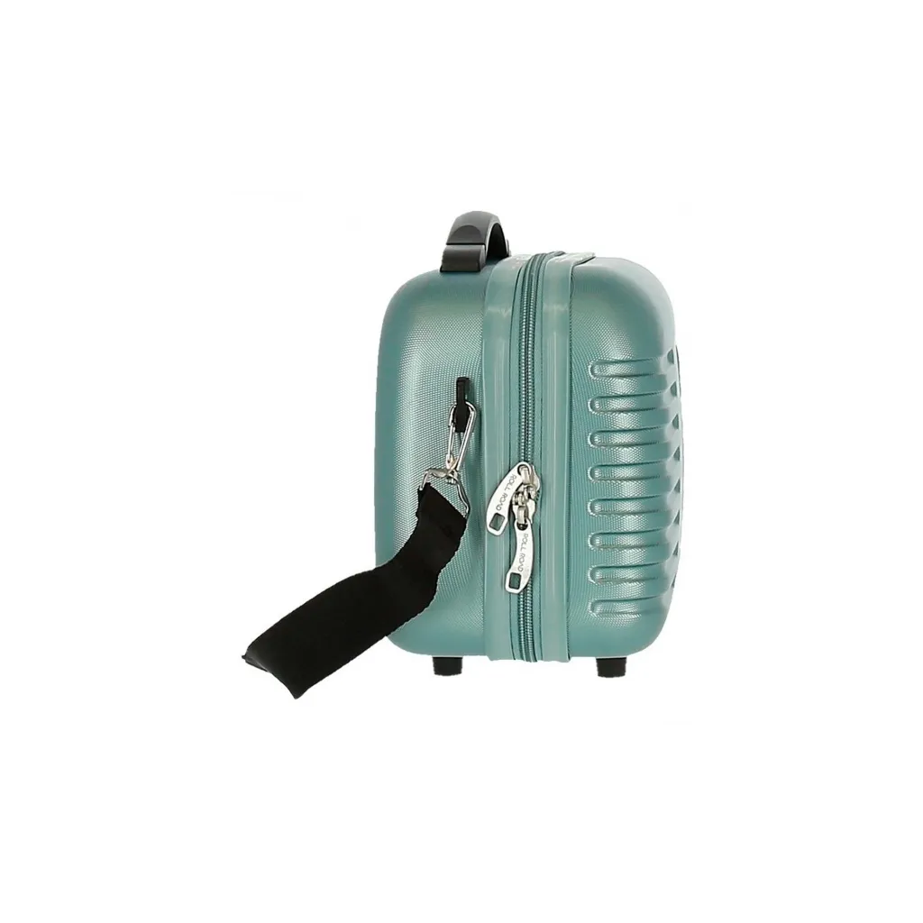 Movom India Turquoise – cestovný kozmetický kufrík ABS, 9 l, Joumma Bags