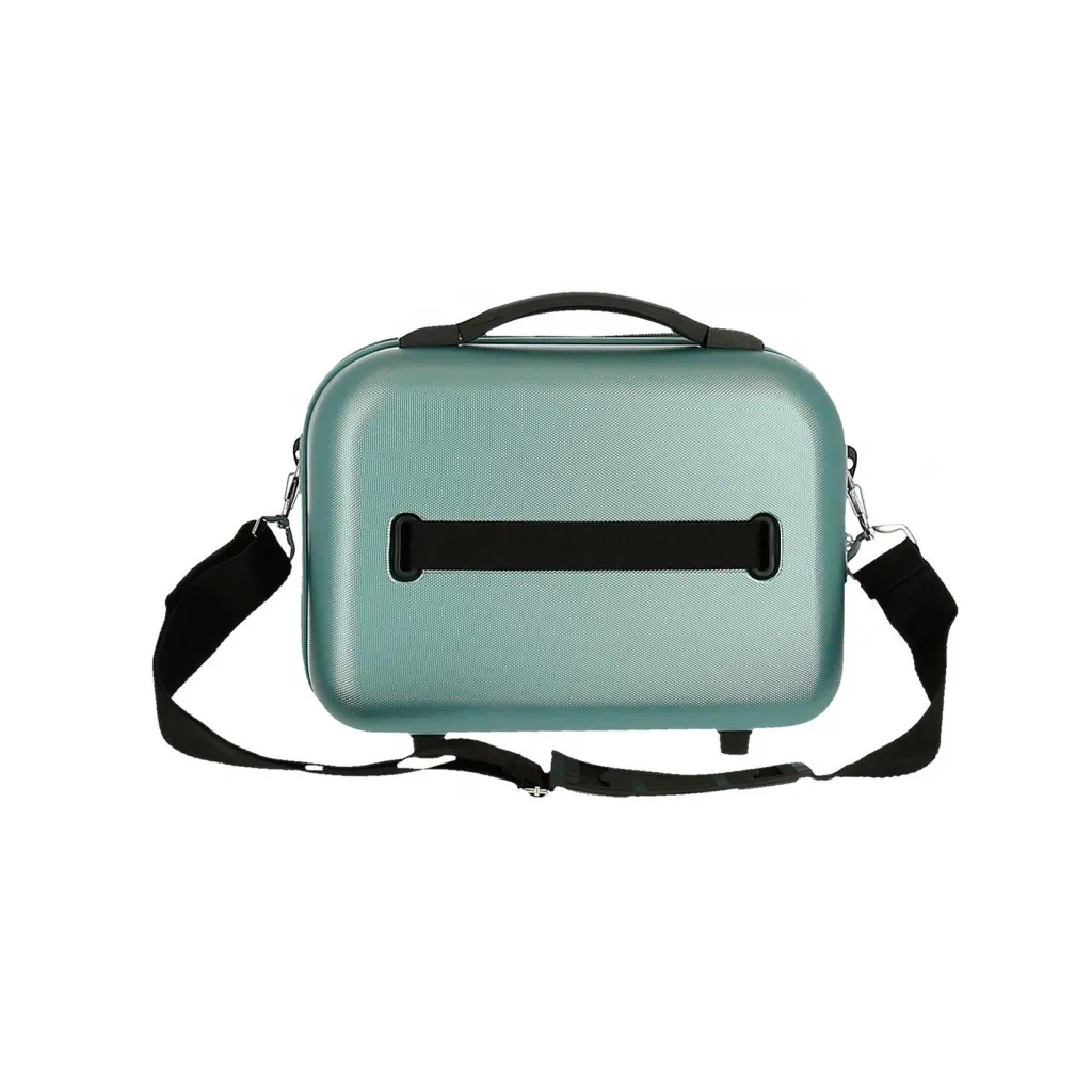 Movom India Turquoise – cestovný kozmetický kufrík ABS, 9 l, Joumma Bags