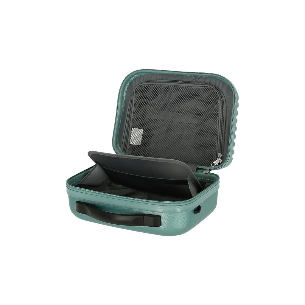 Movom India Turquoise – cestovný kozmetický kufrík ABS, 9 l, Joumma Bags