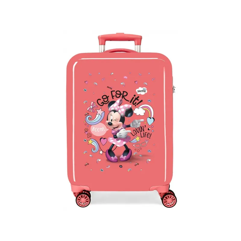 ABS cestovný kufor MINNIE MOUSE Loving Life, 55x38x20cm, 34L, 4721721 (small)