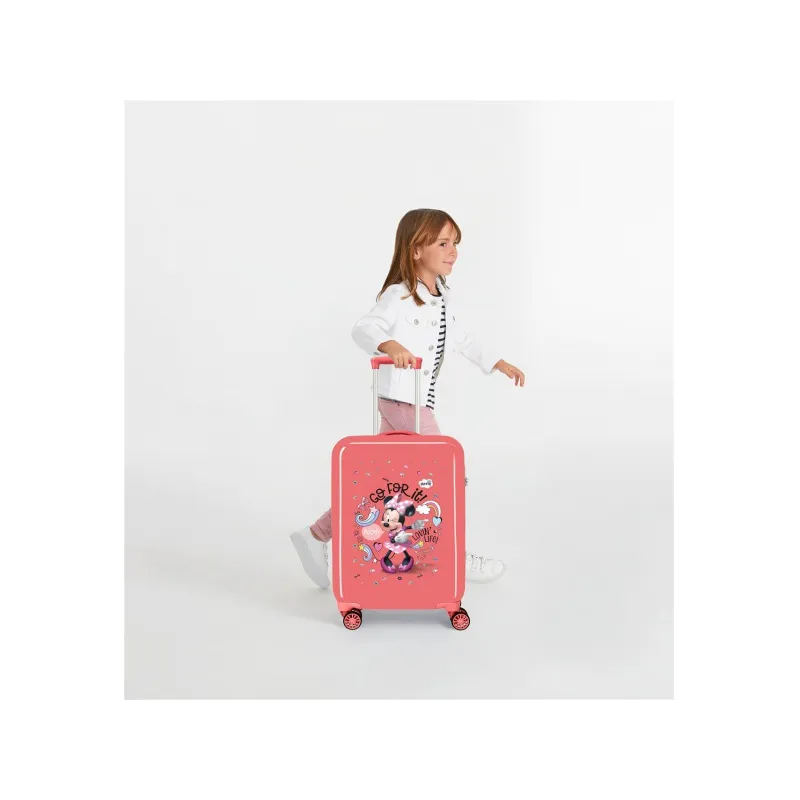 ABS cestovný kufor MINNIE MOUSE Loving Life, 55x38x20cm, 34L, 4721721 (small) ABS cestovný kufor MINNIE MOUSE Loving Life, 55x38x20cm, 34L, 4721721 (small)