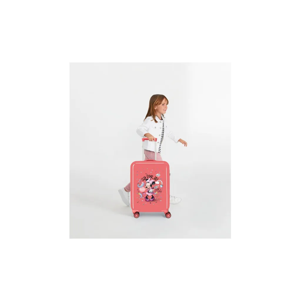 ABS cestovní kufr MINNIE MOUSE Loving Life, 55x38x20cm, 34L, 4721721 (small)
