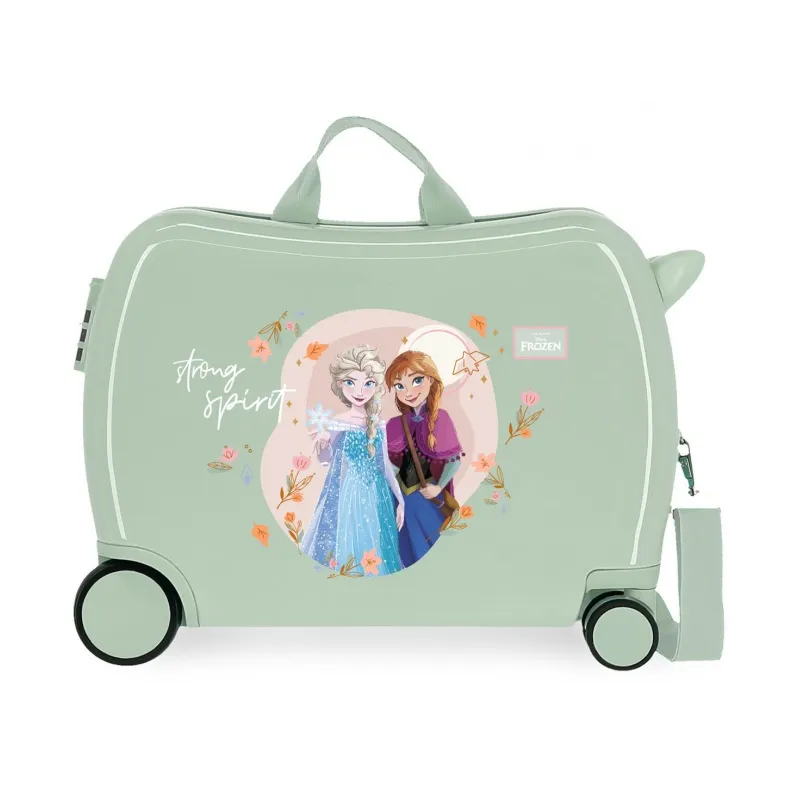 Dětský cestovní kufr na kolečkách / odrážedlo DISNEY FROZEN Strong Spirit, 34L, 4929821