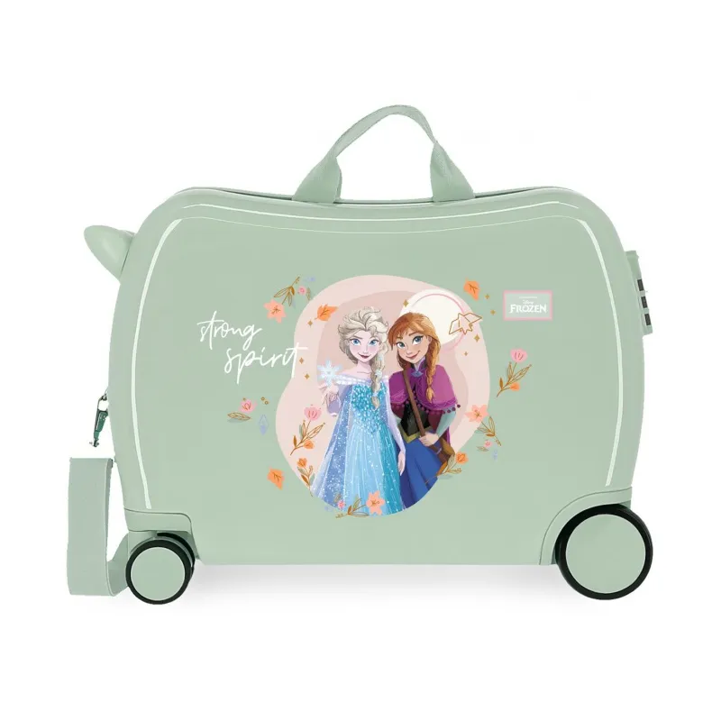 Detský cestovný kufor na kolieskach / odrážadlo DISNEY FROZEN Strong Spirit, 34L, 4929821