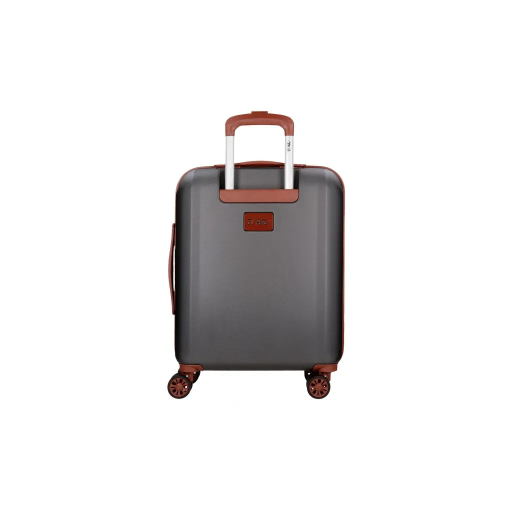 ABS Cestovní kufr 55x40x20cm, 38L, EL POTRO Ocuri Grey, 5128721 (small)