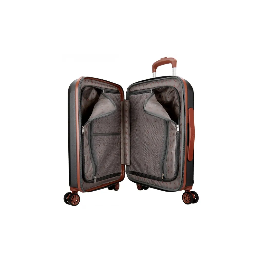 EL POTRO Ocuri Grey, ABS Cestovný kufor 55x40x20cm, 38L, 5128721 (small)