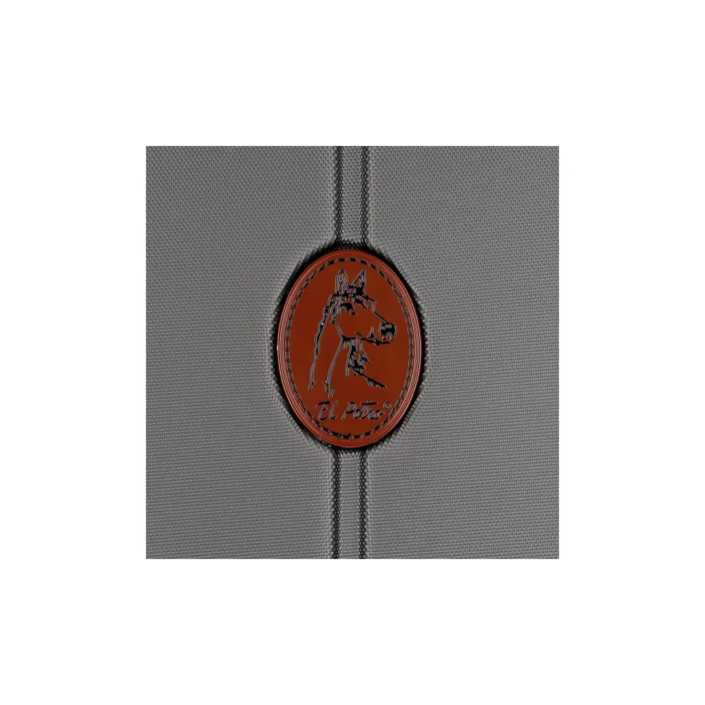 EL POTRO Ocuri Grey, ABS Cestovný kufor 55x40x20cm, 38L, 5128721 (small)