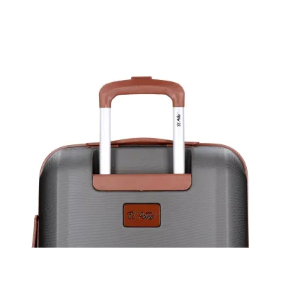 EL POTRO Ocuri Grey, ABS Cestovný kufor 55x40x20cm, 38L, 5128721 (small) EL POTRO Ocuri Grey, ABS Cestovný kufor 55x40x20cm, 38L, 5128721 (small)