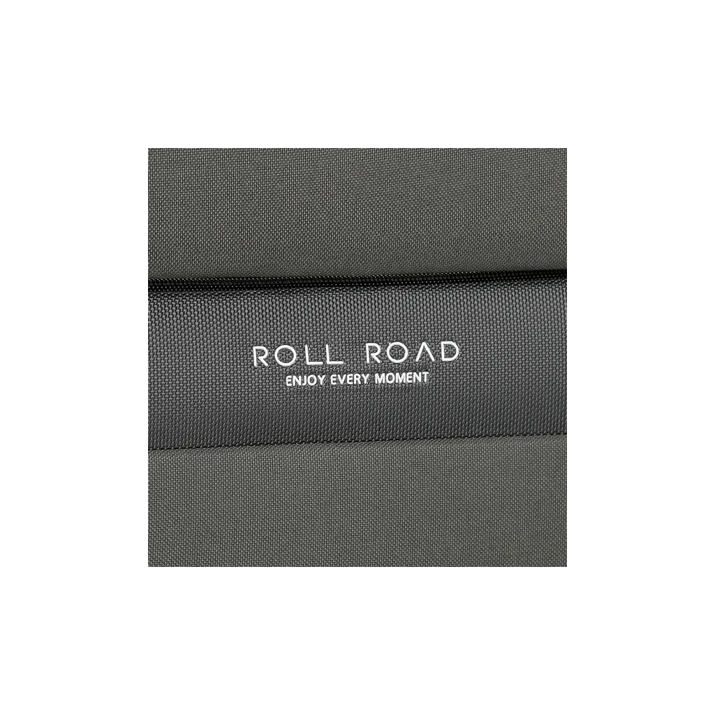 Príručný textilný kufor Roll Road Royce Grey 55x40x20 cm 39L – kabínová batožina do lietadla