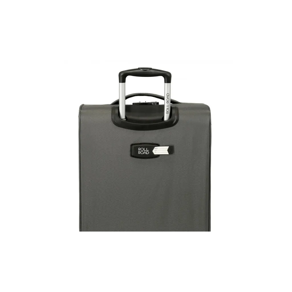 Textilní cestovní kufr ROLL ROAD ROYCE Grey / Šedý, 55x40x20cm, 39L, 5019122 (small)