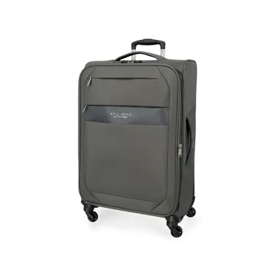 extilný cestovný kufor ROLL ROAD ROYCE Grey, 66x43x26cm, 64L – stredný kufor pre dlhšie cesty extilný cestovný kufor ROLL ROAD ROYCE Grey, 66x43x26cm, 64L – stredný kufor pre dlhšie cesty