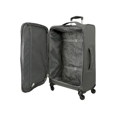 extilný cestovný kufor ROLL ROAD ROYCE Grey, 66x43x26cm, 64L – stredný kufor pre dlhšie cesty extilný cestovný kufor ROLL ROAD ROYCE Grey, 66x43x26cm, 64L – stredný kufor pre dlhšie cesty