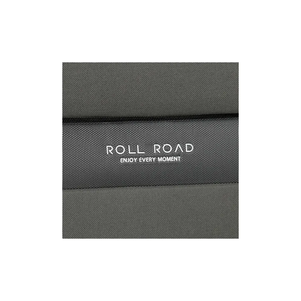 Textilní cestovní kufr ROLL ROAD ROYCE Grey / Šedý, 66x43x26cm, 64L, 5019222 (medium)
