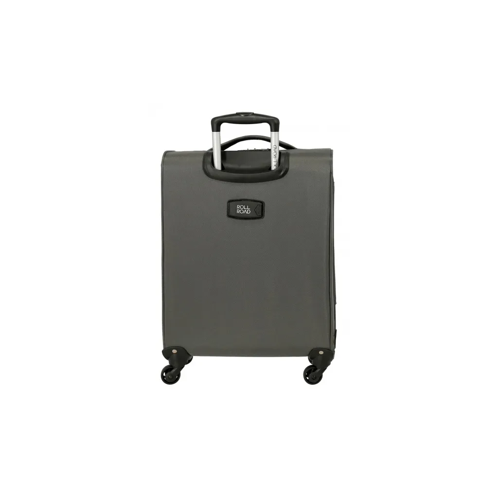 Sada textilních cestovních kufrů ROLL ROAD ROYCE Grey / Šedá, 55-66-76cm, 5019422