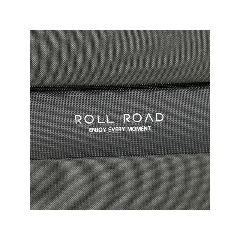 Sada textilních cestovních kufrů ROLL ROAD ROYCE Grey / Šedá, 55-66-76cm, 5019422 Sada textilních cestovních kufrů ROLL ROAD ROYCE Grey / Šedá, 55-66-76cm, 5019422