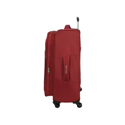 Sada textilných cestovných kufrov ROLL ROAD ROYCE Red / Červená, 55-66-76cm, 5019424 Sada textilných cestovných kufrov ROLL ROAD ROYCE Red / Červená, 55-66-76cm, 5019424
