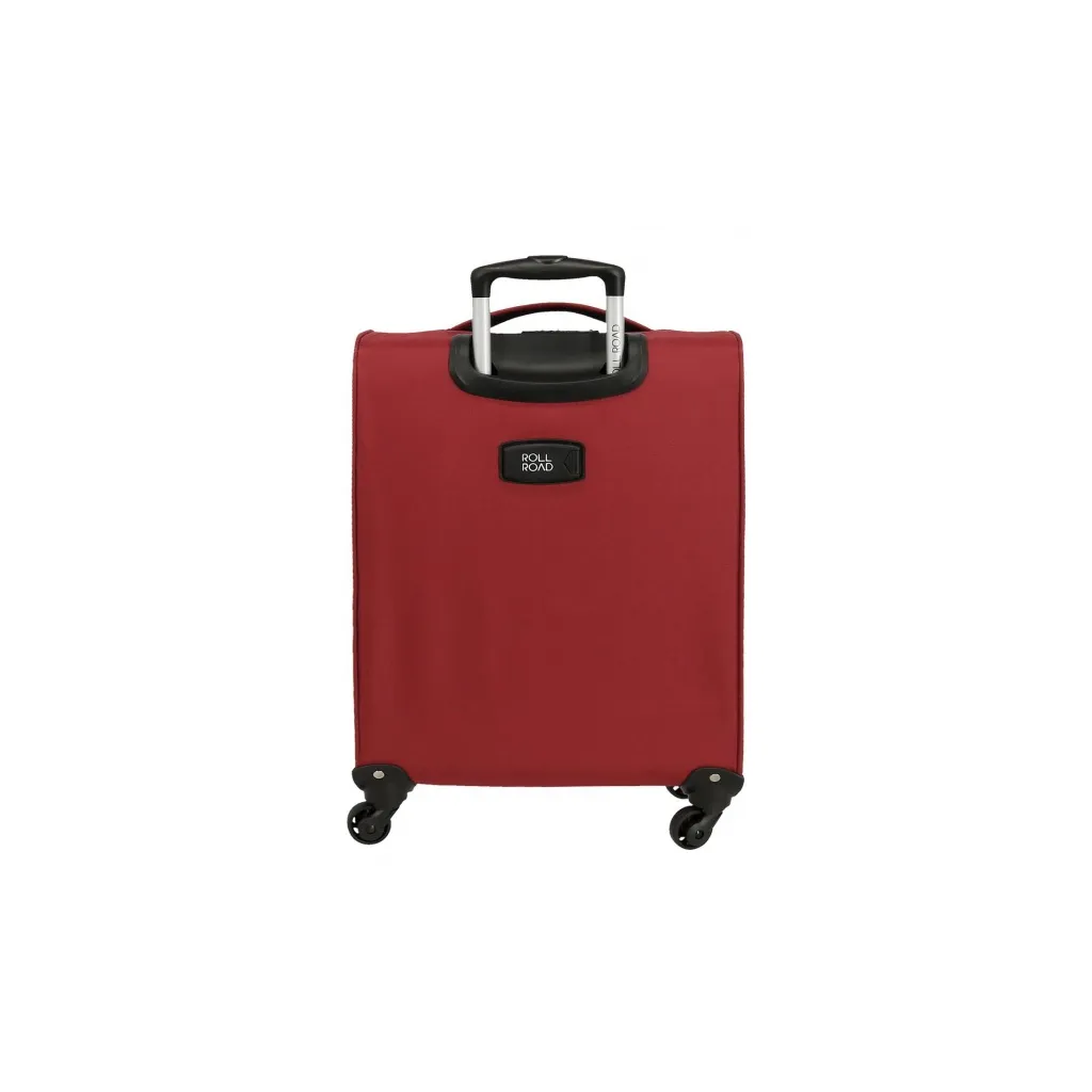 Sada textilních cestovních kufrů ROLL ROAD ROYCE Red / Červená, 55-66-76cm, 5019424