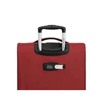 Sada textilných cestovných kufrov ROLL ROAD ROYCE Red / Červená, 55-66-76cm, 5019424 Sada textilných cestovných kufrov ROLL ROAD ROYCE Red / Červená, 55-66-76cm, 5019424