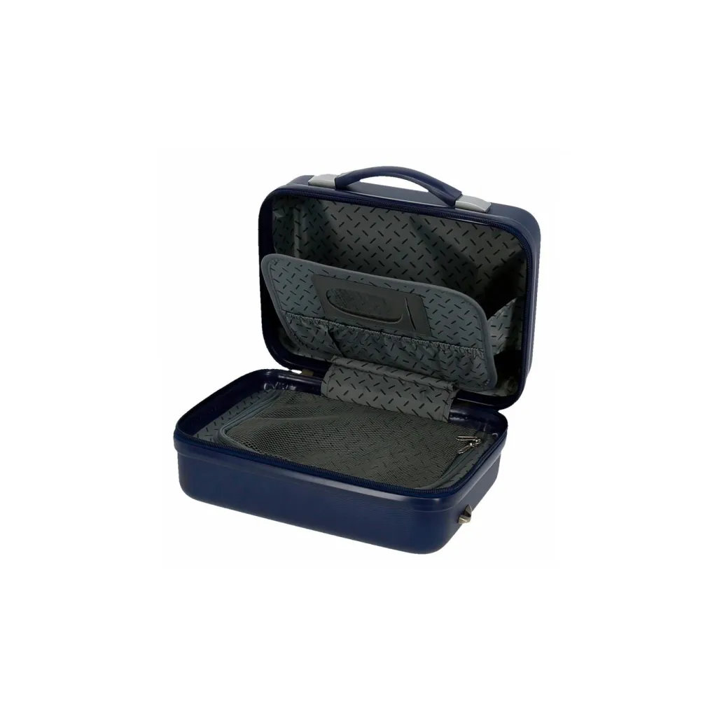 Cestovný kozmetický kufrík PEPE JEANS Molly – 21x29x15 cm, 9L, s odnímateľným popruhom a priehradkami