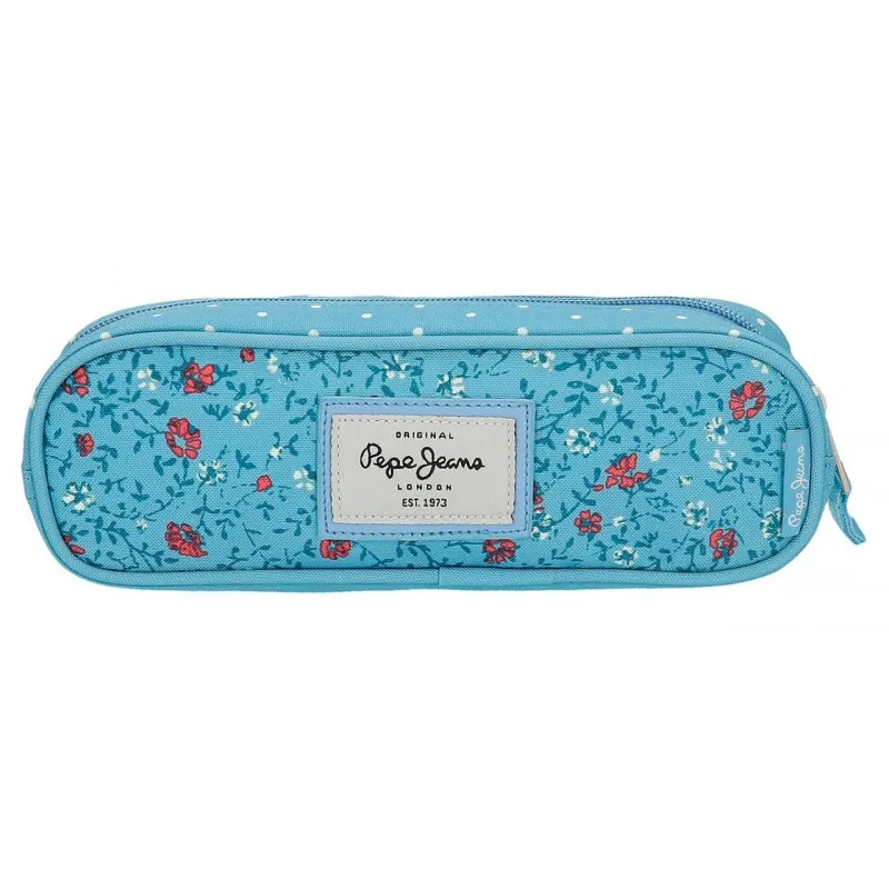 PEPE JEANS Ava, školský peračník/puzdro 22x3 cm, kvalitný materiál, zips PEPE JEANS Ava, školský peračník/puzdro 22x3 cm, kvalitný materiál, zips