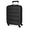 OLL ROAD Flex Black, ABS Cestovný kufor, 55x38x20cm, 35L – čierny kufor
