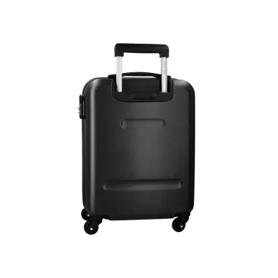 OLL ROAD Flex Black, ABS Cestovný kufor, 55x38x20cm, 35L – čierny kufor OLL ROAD Flex Black, ABS Cestovný kufor, 55x38x20cm, 35L – čierny kufor