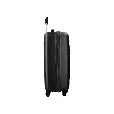 OLL ROAD Flex Black, ABS Cestovný kufor, 55x38x20cm, 35L – čierny kufor OLL ROAD Flex Black, ABS Cestovný kufor, 55x38x20cm, 35L – čierny kufor
