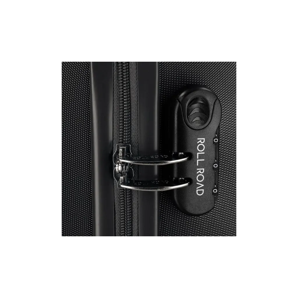 ABS Cestovní kufr ROLL ROAD FLEX Black/Černý, 55x38x20cm, 35L, 5849160 (small)