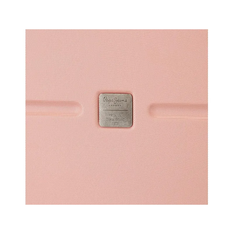 ABS Cestovní kosmetický kufřík PEPE JEANS HIGHLIGHT Rosa Claro, 21x29x15cm, 9L, 7683924