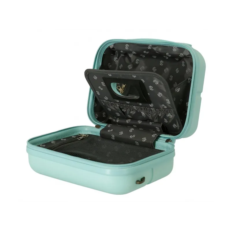 ABS Cestovný kozmetický kufrík PEPE JEANS HIGHLIGHT Turquesa, 21x29x15cm, 9L, 7683925