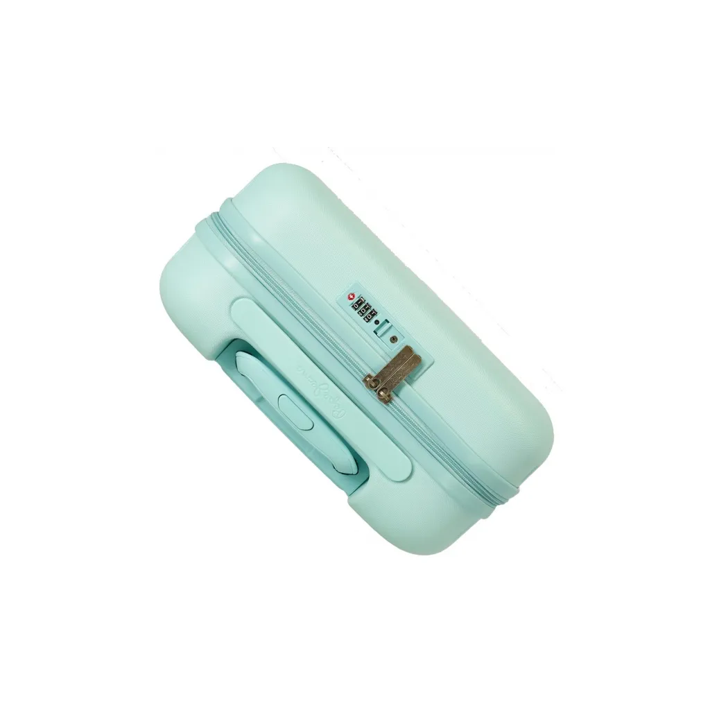 ABS Cestovní kufr PEPE JEANS HIGHLIGHT Turquesa, 55x40x20cm, 37L, 7689125 (small)