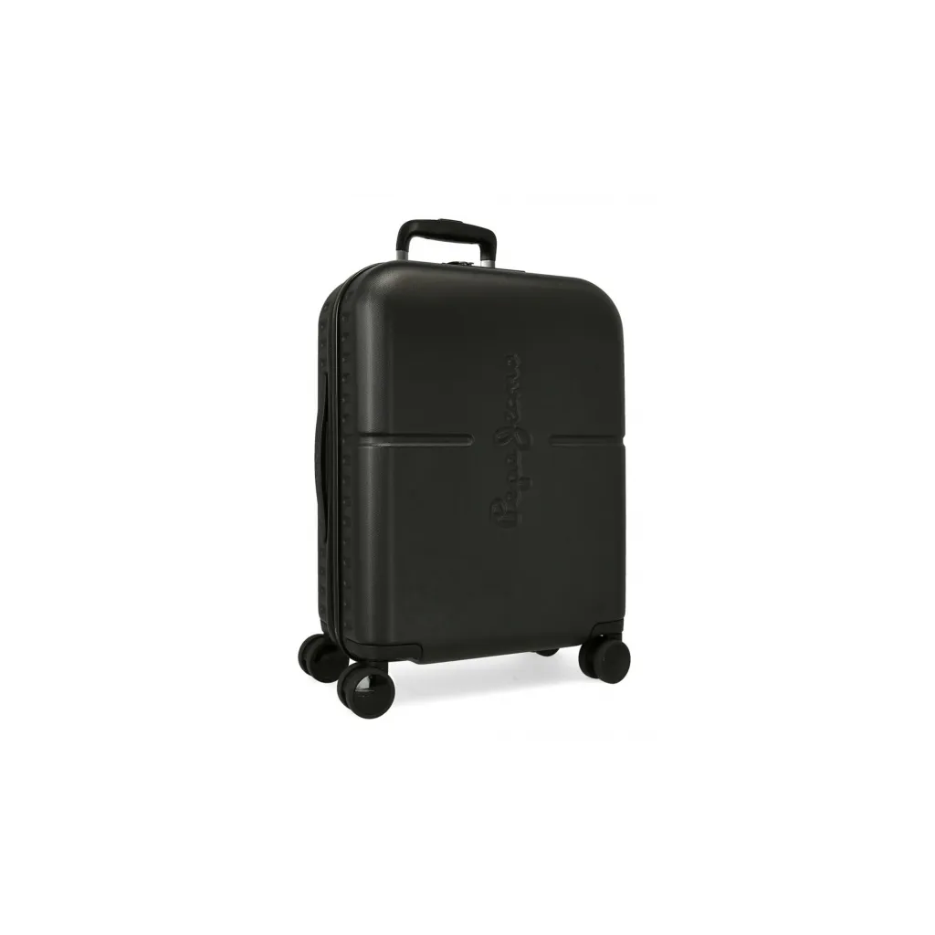 Sada luxusních ABS cestovních kufrů 70cm/55cm PEPE JEANS HIGHLIGHT Negro, 7689521