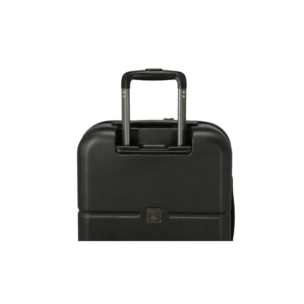 Sada luxusních ABS cestovních kufrů 70cm/55cm PEPE JEANS HIGHLIGHT Negro, 7689521