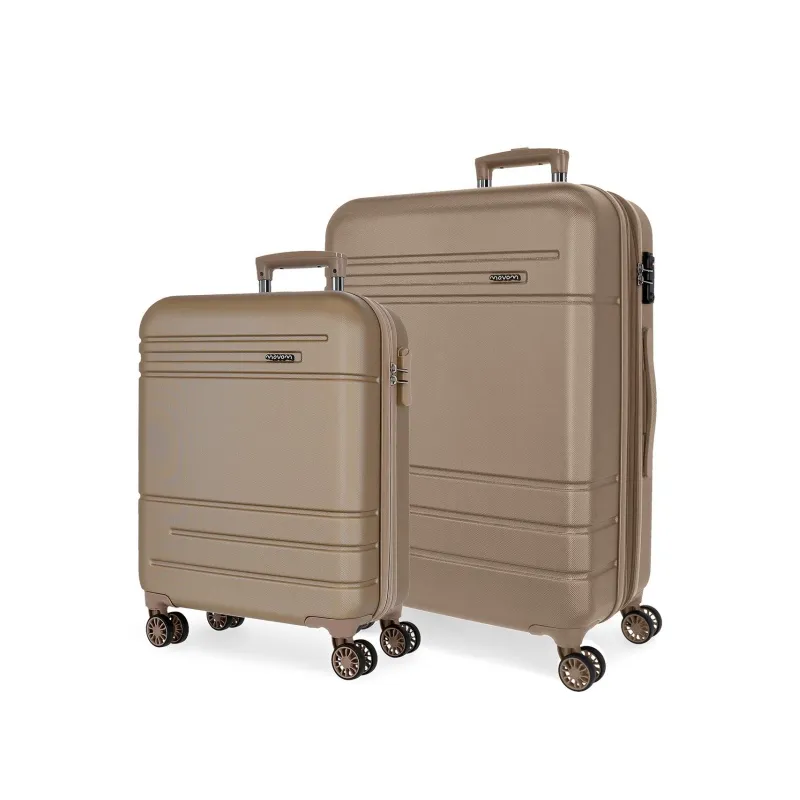 Sada luxusních ABS cestovních kufrů GALAXY Champagne, 68cm/55cm, 5989563 Sada luxusních ABS cestovních kufrů GALAXY Champagne, 68cm/55cm, 5989563
