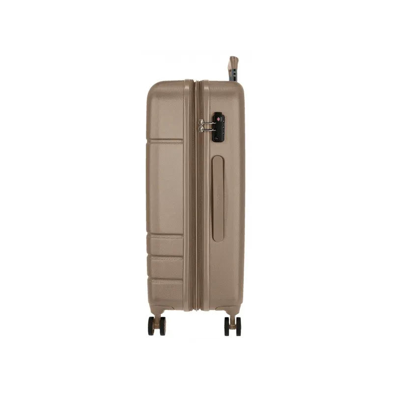 Sada luxusních ABS cestovních kufrů GALAXY Champagne, 68cm/55cm, 5989563 Sada luxusních ABS cestovních kufrů GALAXY Champagne, 68cm/55cm, 5989563