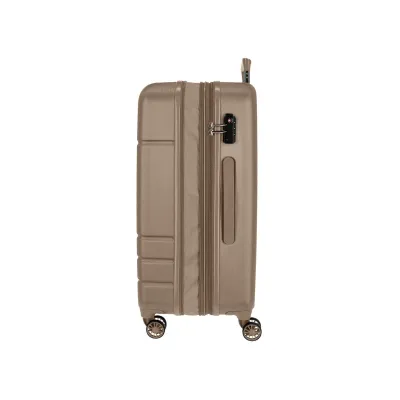 Sada luxusních ABS cestovních kufrů GALAXY Champagne, 68cm/55cm, 5989563 Sada luxusních ABS cestovních kufrů GALAXY Champagne, 68cm/55cm, 5989563