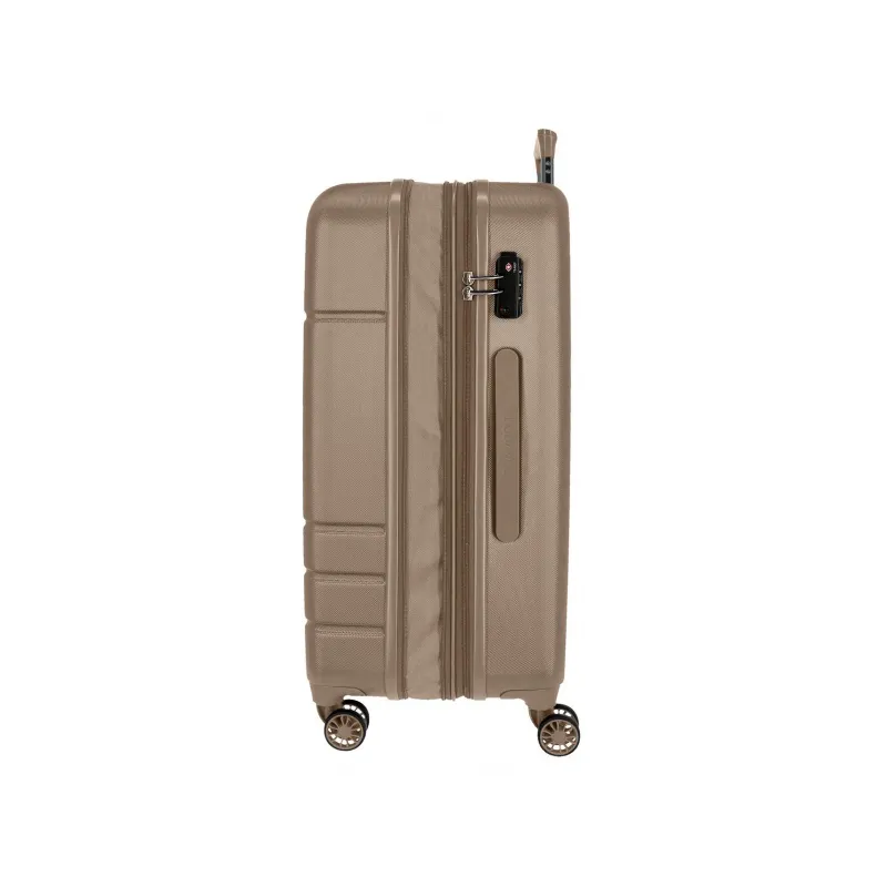 Sada luxusních ABS cestovních kufrů GALAXY Champagne, 68cm/55cm, 5989563 Sada luxusních ABS cestovních kufrů GALAXY Champagne, 68cm/55cm, 5989563
