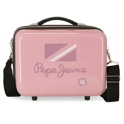 ABS Cestovný kozmetický kufrík PEPE JEANS HOLI, 21x29x15cm, 9L, 6533921 ABS Cestovný kozmetický kufrík PEPE JEANS HOLI, 21x29x15cm, 9L, 6533921