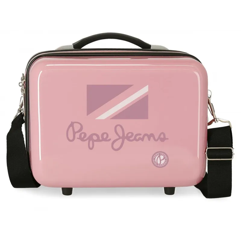 ABS Cestovný kozmetický kufrík PEPE JEANS HOLI, 21x29x15cm, 9L, 6533921 ABS Cestovný kozmetický kufrík PEPE JEANS HOLI, 21x29x15cm, 9L, 6533921