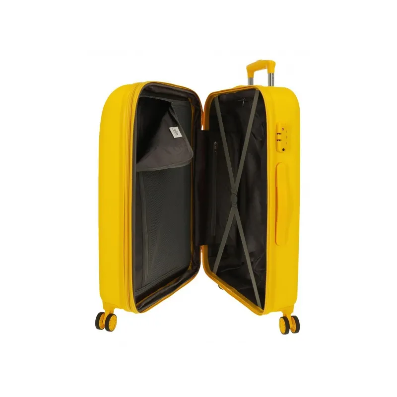 Movom Riga Amarillo, Sada luxusných ABS cestovných kufrov 70cm/55cm, 5999567