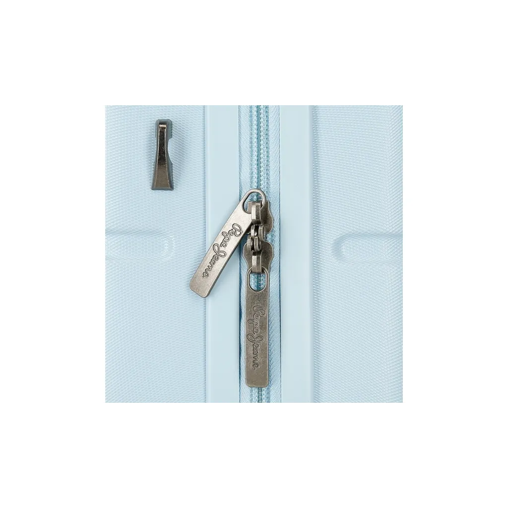 ABS Cestovný kozmetický kufrík PEPE JEANS ACCENT Azul, 21x29x15cm, 9L, 7693934