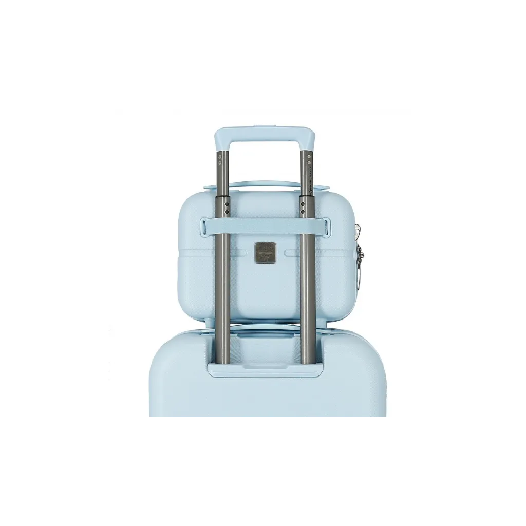 ABS Cestovný kozmetický kufrík PEPE JEANS ACCENT Azul, 21x29x15cm, 9L, 7693934