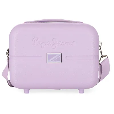 Pepe Jeans Accent Lila – cestovný kozmetický kufrík ABS 21×29×15 cm, 9L Pepe Jeans Accent Lila – cestovný kozmetický kufrík ABS 21×29×15 cm, 9L